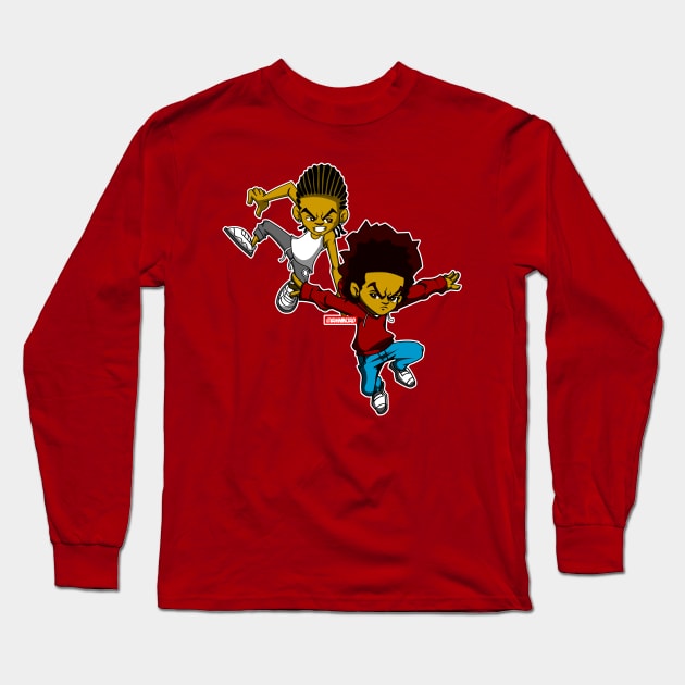 The Freeman Bros. Long Sleeve T-Shirt by IamNinjaD